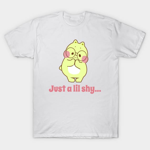 Just a lil shy T-Shirt by ArtisticFloetry